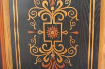 Rectangle faux Marquetry