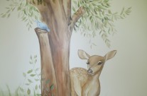 Deer and squirrel